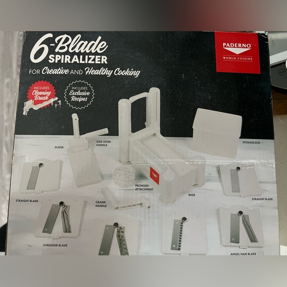 Paderno - 6 Blade Spiralizer - Brand New - Picture 9 of 9